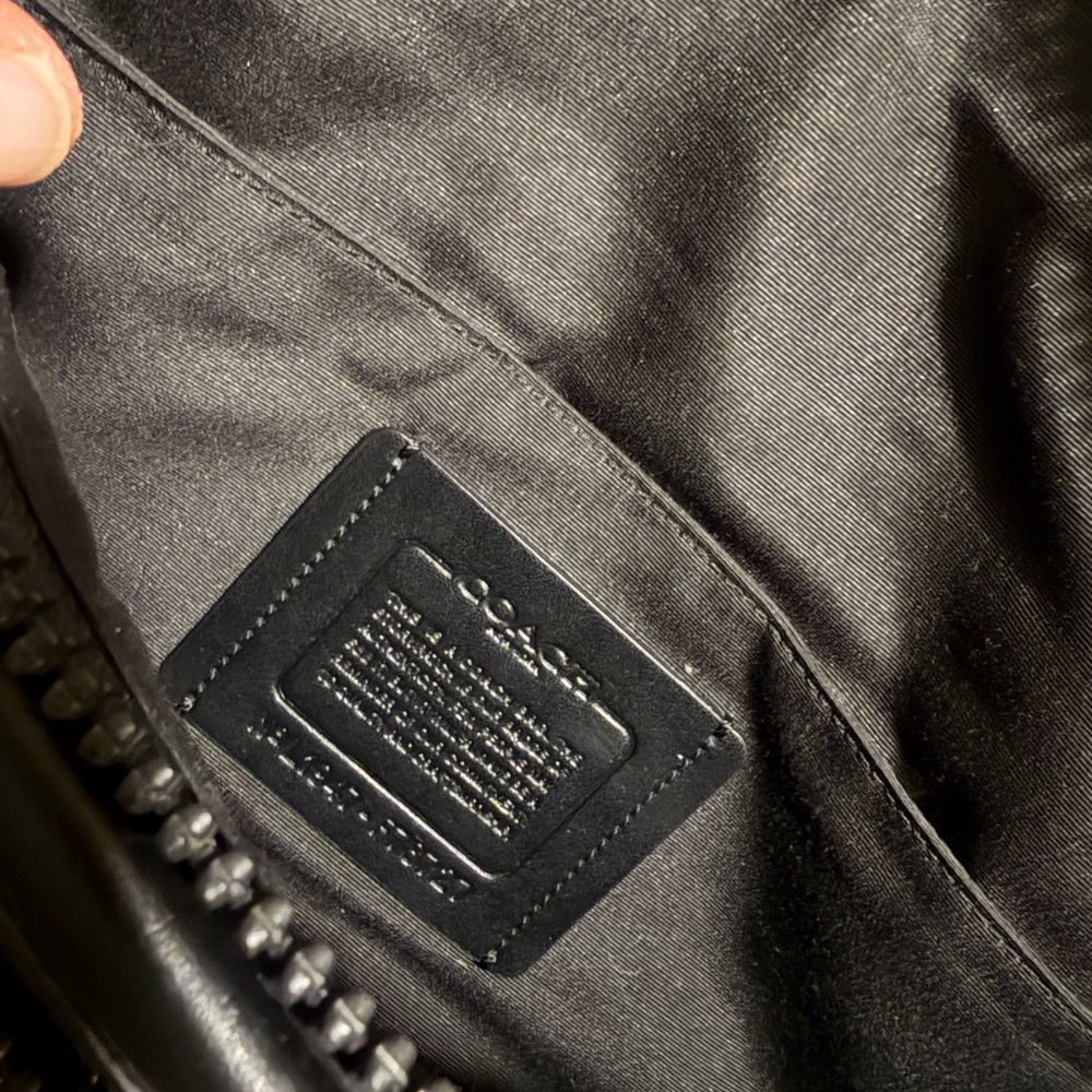 Coach Tan and Black Men's Belt Bag - Picture 6 of 7